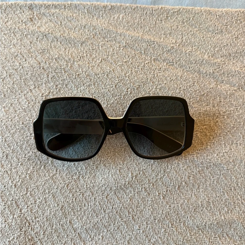 Dior Black and White Sunglasses - Picture 2 of 6